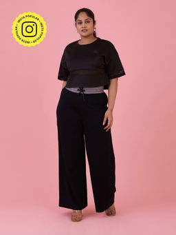 Muvazo - Keep It Casual Pants Black