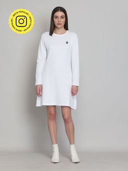 Muvazo - Keep It Casual White Dress