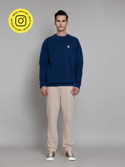 Muvazo - Sandstone Sweatshirt-blue