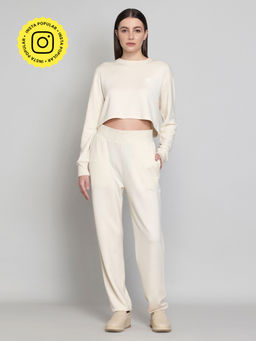 Muvazo - Style It Up Cream Trackpant