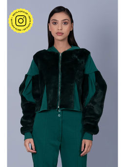 Muvazo - Women Evergreen Elegantly Evergreen Sweatshirt