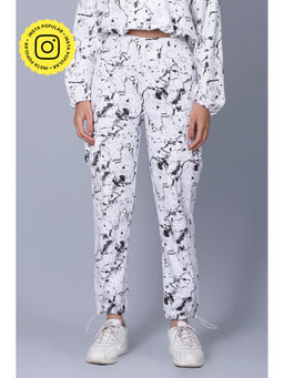 Muvazo - Women White Cool Off Joggers