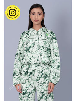 Muvazo - Women Green Cool Off Sweatshirt