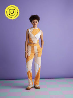 Muvazo - Womens Medley Cropped Tank Top
