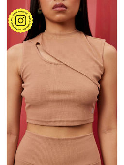Muvazo - Womens Hot Mocha Tank Top