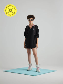 Muvazo - Womens In Da Hood Dress Black