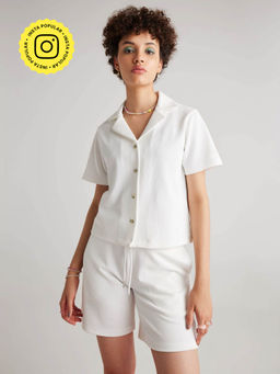 Muvazo - Womens Milk Bubble Gum T-Shirt