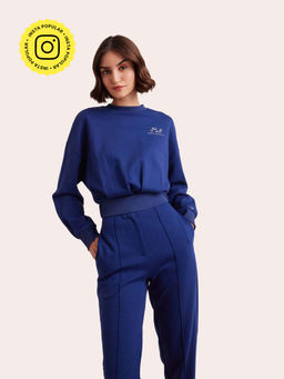 Muvazo - Born Beaute Tuck Sweatshirt