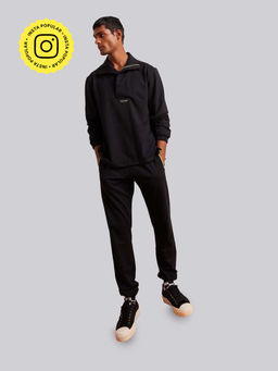 Muvazo - Zip Zest Men Pullover and Joggers Co-Ord (Set of 2)