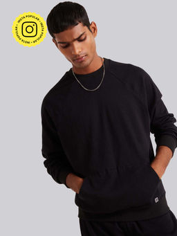 Muvazo - Urban Ease Round Neck Sweatshirt