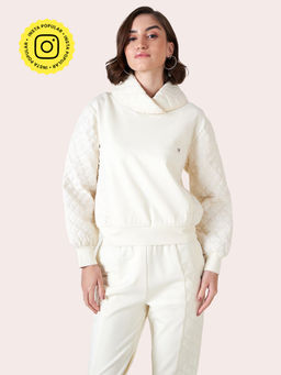 Muvazo - Puffy Perfection Pullover Sweatshirt
