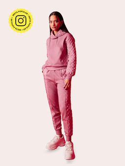 Muvazo - Puffy Perfection Sweatshirt and Jogger Co-Ord (Set of 2)