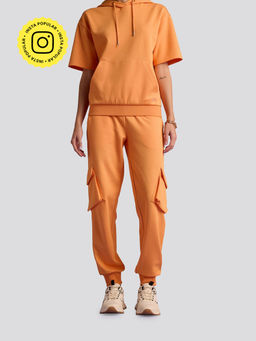 Muvazo - Orange Zest Joggers