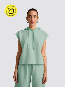 Muvazo - Green Oh So Cool Top