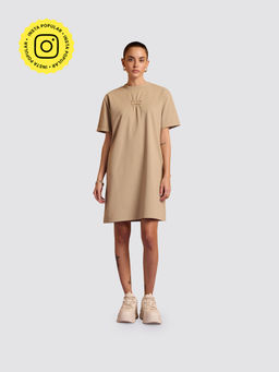 Muvazo - Khaki Flaw Some Dress