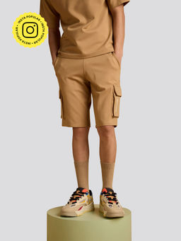 Muvazo - Sunlit Caramel Oasis Shorts