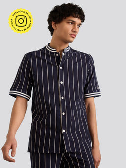 Muvazo - Yacht Club Stripe Shirt