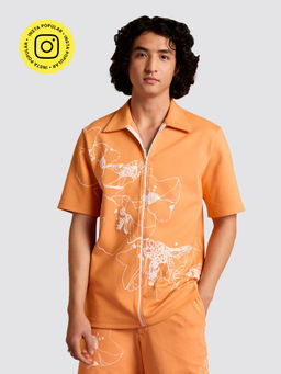 Muvazo - Sunbeam Spectrum Shirt Tang Orange