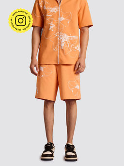 Muvazo - Sunbeam Spectrum Shorts Tang Orange