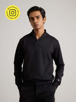 Muvazo - Noir Luxe Sweatshirt