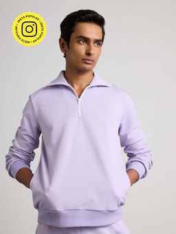 Muvazo - Soft Amethyst Core Sweatshirt