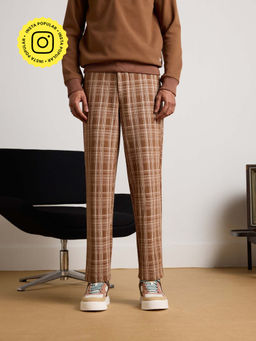 Muvazo - Vintage Mocha Track Pant