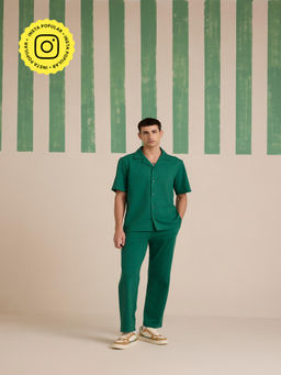 Muvazo - Earthen Weave Co-Ord (Set of 2)