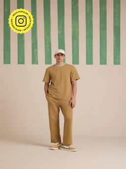 Muvazo - Oat Grain Textured Co-Ord (Set of 2)