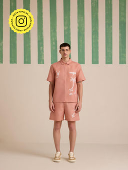 Muvazo - Verano Printed Linen Co-Ord (Set of 2)