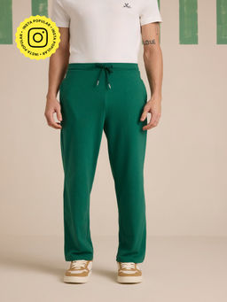Muvazo - Earthen Weave Green Pant