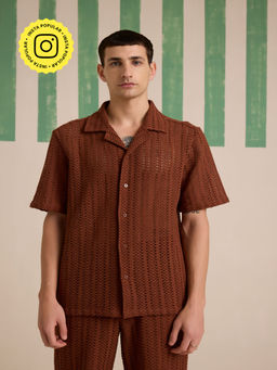 Muvazo - Heir 'Loom Crochet Shirt