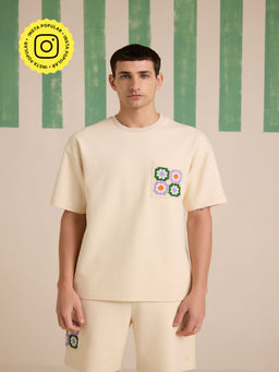 Muvazo - Coastal Crochet T-Shirt