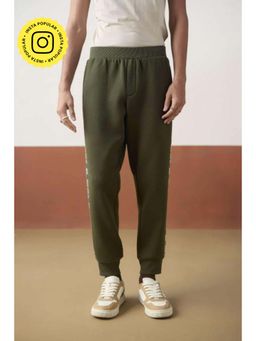 Muvazo - Olive Plaid Fusion Jogger