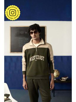 Muvazo - West Coast Half-Zip Sweatshirt