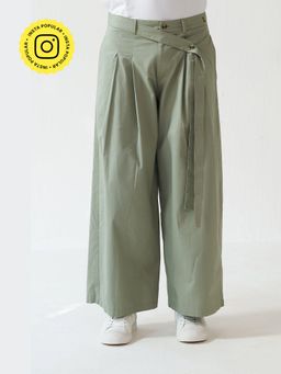 Muvazo - Noir Garden Green Pants