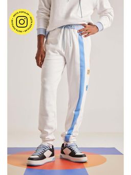 Muvazo - White Mood-Mingle Mens Jogger