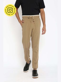 Muvazo - Beige All Day Comfy Joggers