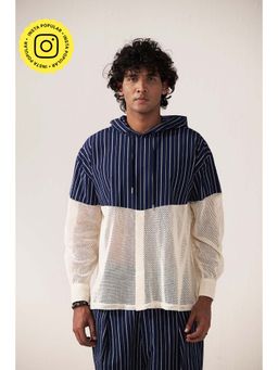 Muvazo - Tide Navy Blue Hoodie