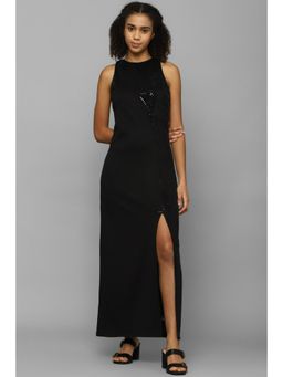 Allen Solly - Women Black Solid Casual Dress