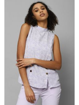 Allen Solly - Women Grey Print Casual Top