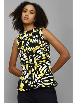 Allen Solly - Women Black Print Casual Top