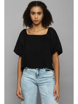 Allen Solly - Women Black Solid Casual Top