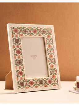 Fabindia - Multi Resin Pushp Printed Photo Frame (5x7)