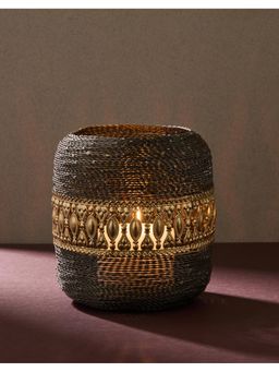 Fabindia - Brass Metal Antiqued Kashi Tea Light Holder