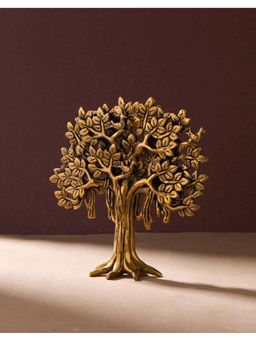 Fabindia - Brass Antiqued Mehnoor Object Decor Tree