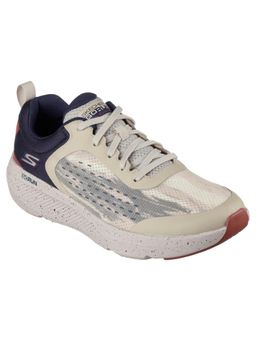 SKECHERS - Mens GO RUN ELEVATE Beige Running Shoes