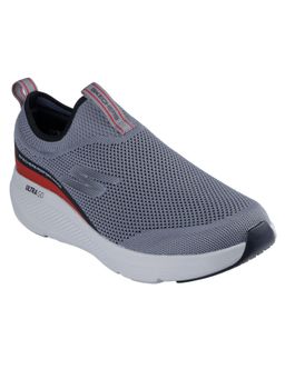 SKECHERS - Mens GO RUN VELOCITY Grey Running Shoes