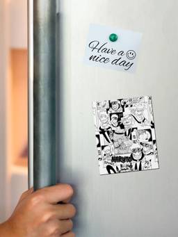 Macmerise - Naruto Collage Fridge Magnet
