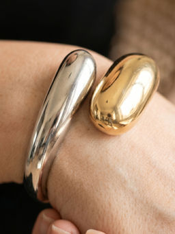 RUNORAA - Luna Dual Tone Cuff