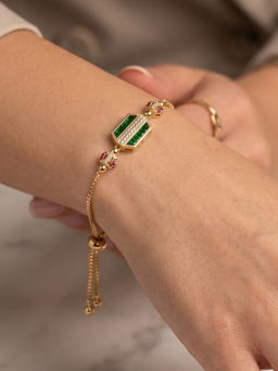RUNORAA - The Emerald Crest Bracelet